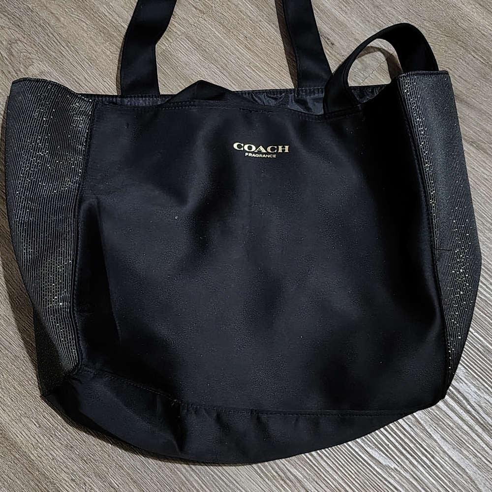 Coach Black Tote Bag
